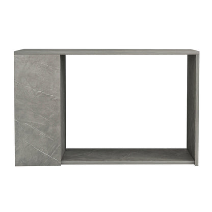 Coffee table Hattie pakoworld grey marble 80x40x50cm