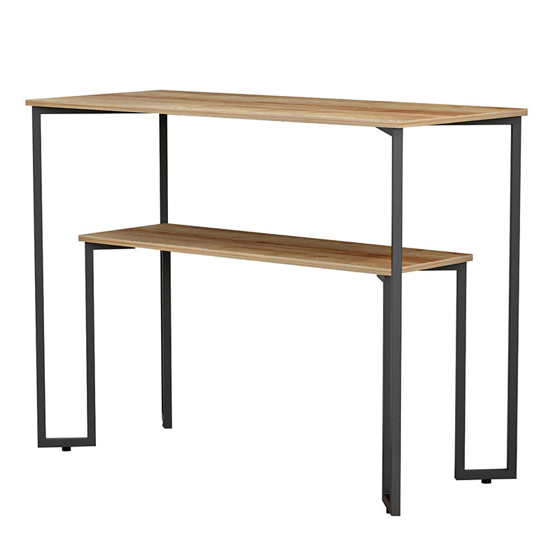 Console Homer pakoworld natural-black 110x48x85cm