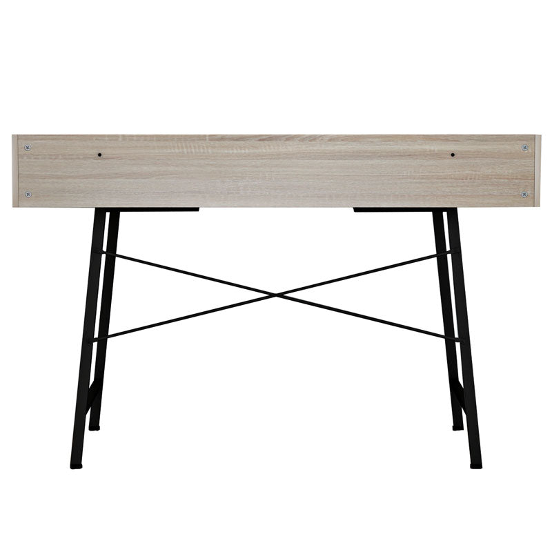 Navona pakoworld desk color sonoma-black 123x55x84cm