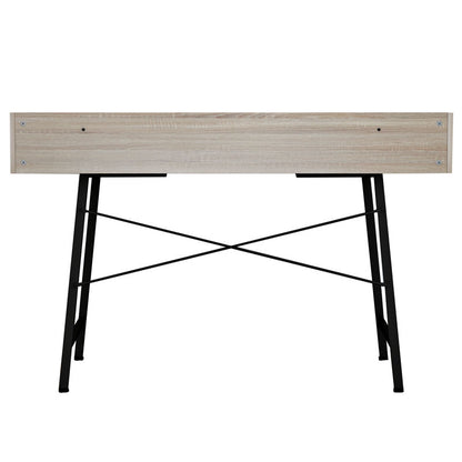 Navona pakoworld desk color sonoma-black 123x55x84cm