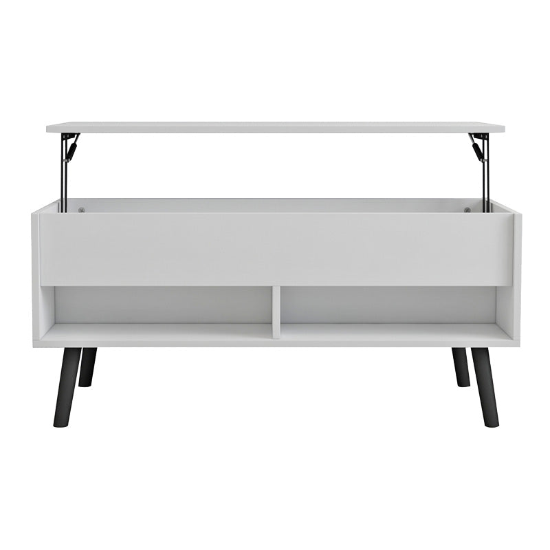 Skyfi pakoworld polymorphic white-black coffee table 100x60x45cm