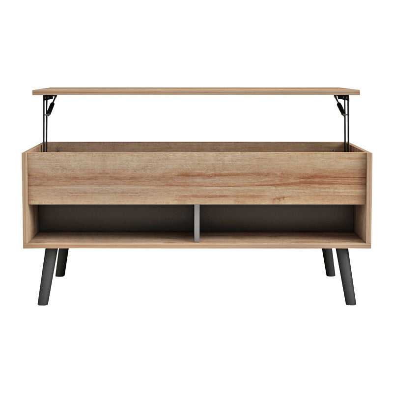 Skyfi pakoworld polymorphic coffee table natural-dark grey 100x60x45cm