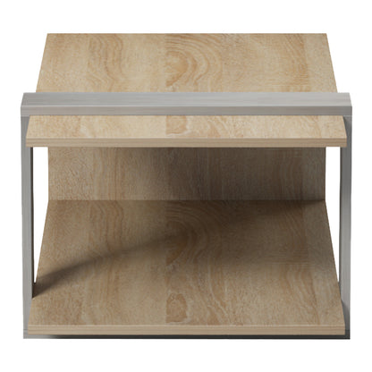 Coffee table Masasi pakoworld in sonoma-grey cement color 80x50x35cm