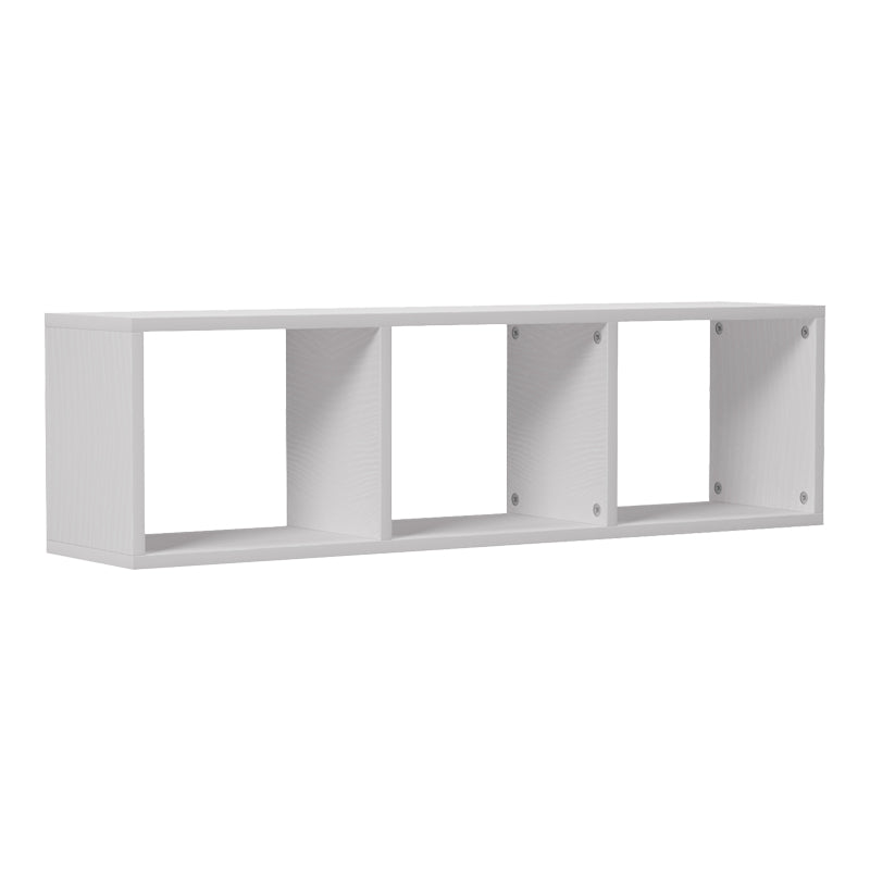 Wall shelf Mikoro pakoworld in white color 90x22x25.6cm