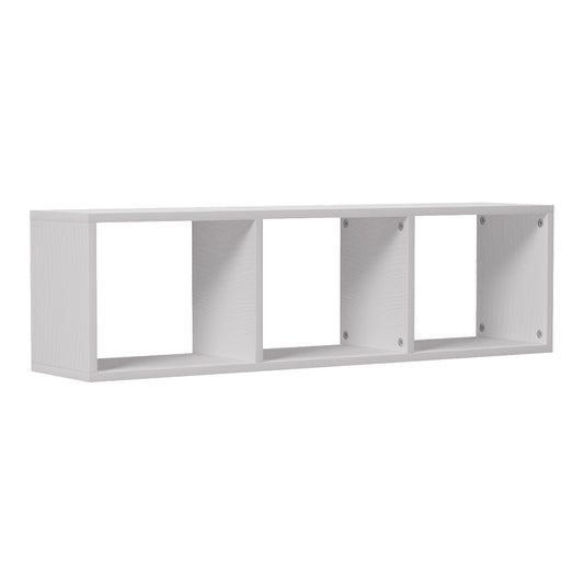 Wall shelf Mikoro pakoworld in white color 90x22x25.6cm