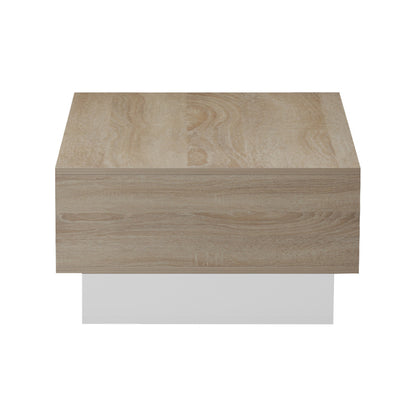 Dekost coffee table in sonoma-white shade 105x50x35cm