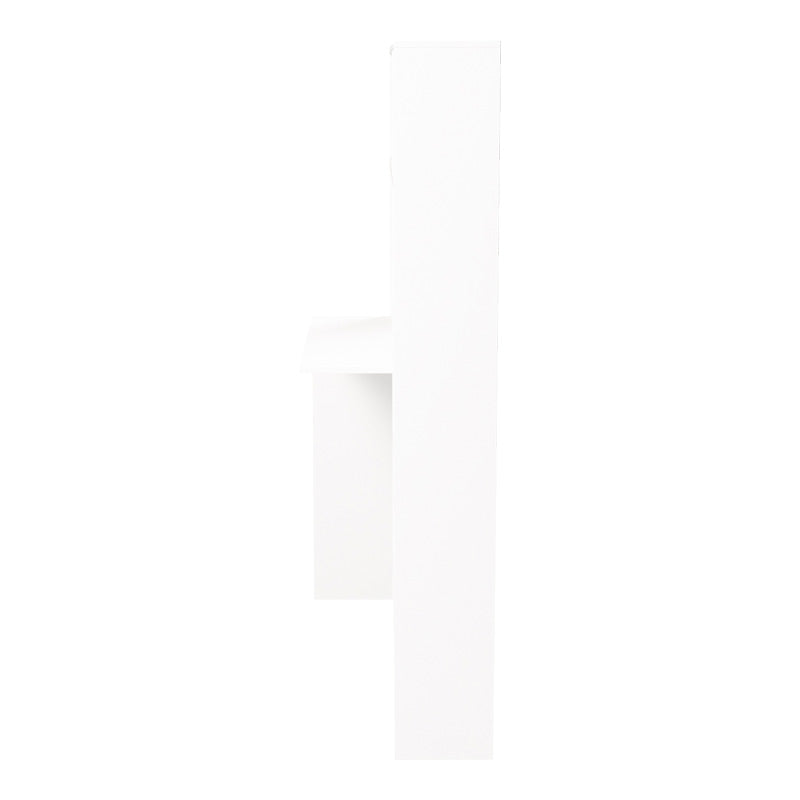Janson desk with bookcase in white 113.2x40x141.8cm