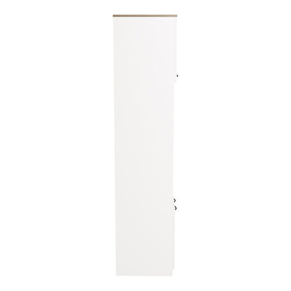 Rowan kitchen cabinet in white-sonoma shade 60x42x182cm