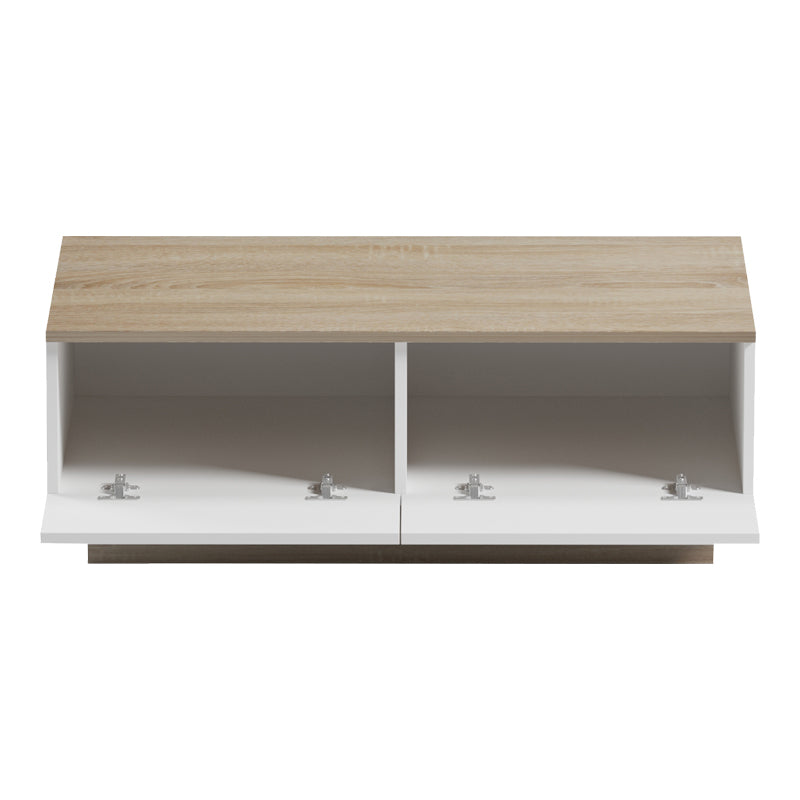 Coffee table Winey in sonoma-white color 90x60x31.5cm