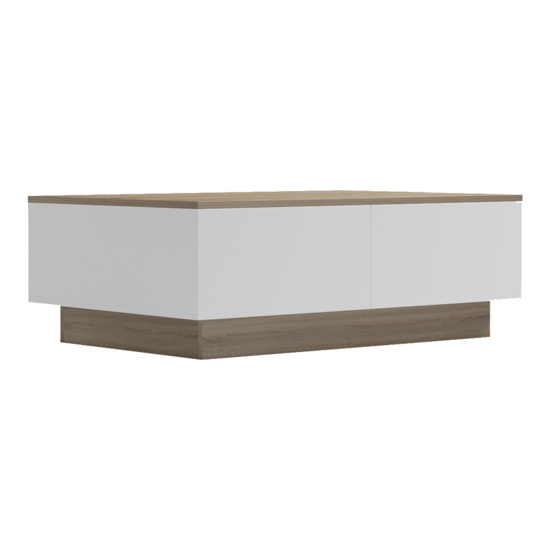 Coffee table Winey in sonoma-white color 90x60x31.5cm