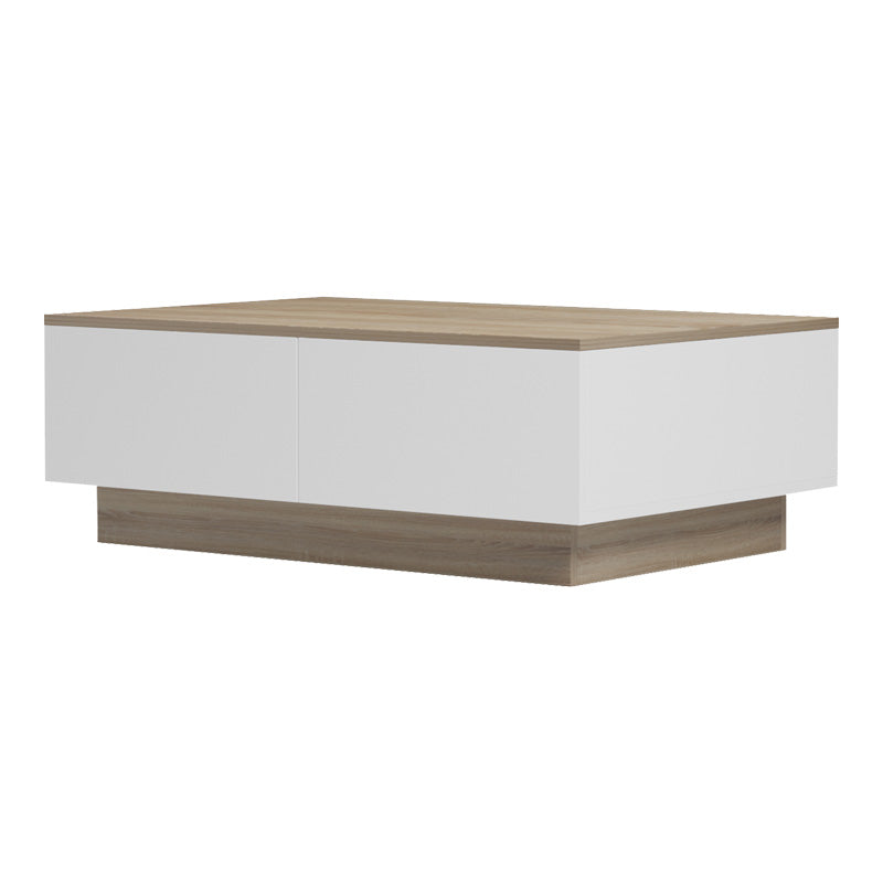 Coffee table Winey in sonoma-white color 90x60x31.5cm