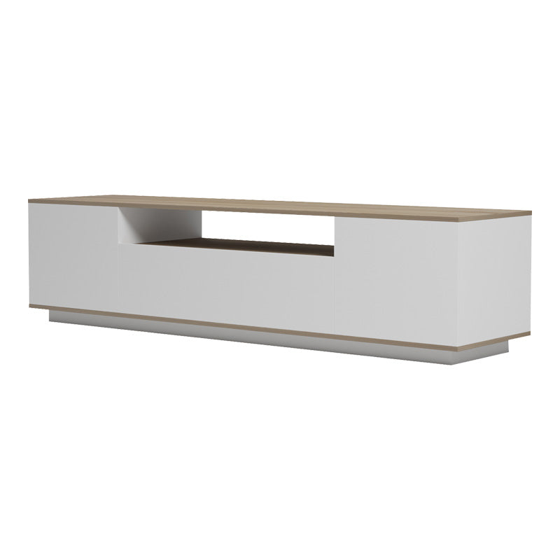 Tv stand Winey in sonoma-white color 180x44.5x44.5cm