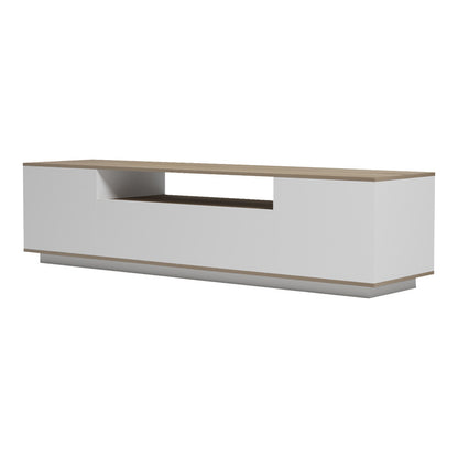 Tv stand Winey in sonoma-white color 180x44.5x44.5cm