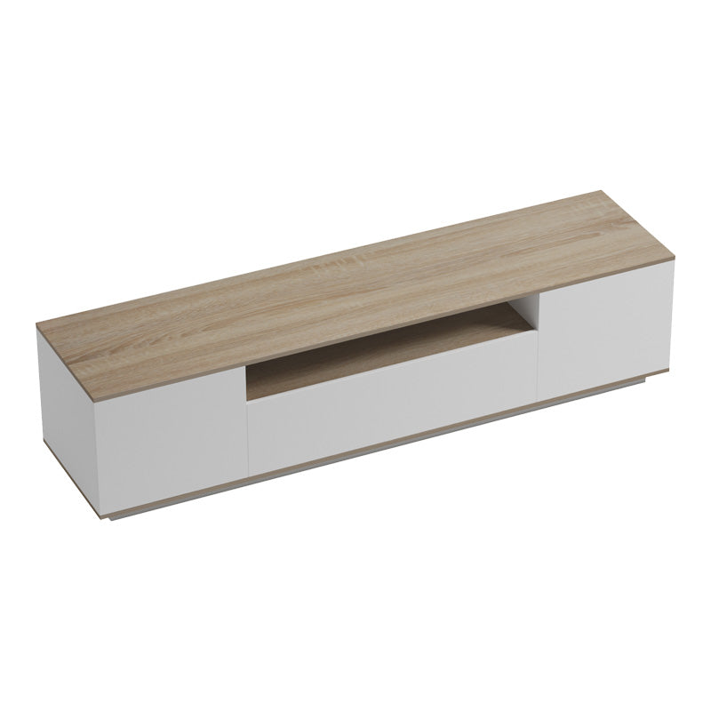 Tv stand Winey in sonoma-white color 180x44.5x44.5cm