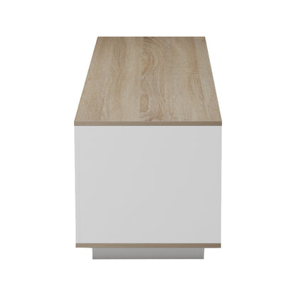 Tv stand Winey in sonoma-white color 180x44.5x44.5cm