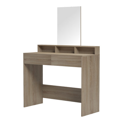 Dressing table Frentsel in sonoma color 100x40x140cm