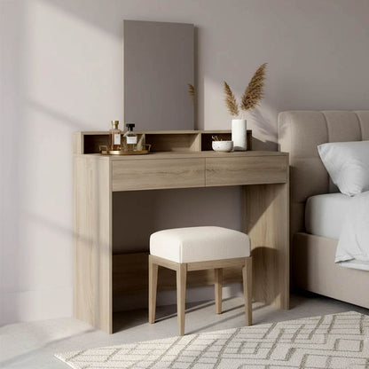 Dressing table Frentsel in sonoma color 100x40x140cm