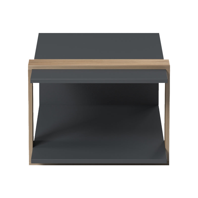 Coffee table Masasi anthracite - sonoma 80x50x35cm