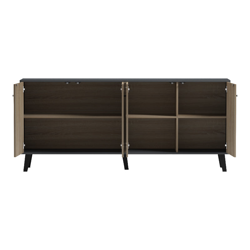Buffet Tuscany sonoma-anthracite 180x40x78.6cm