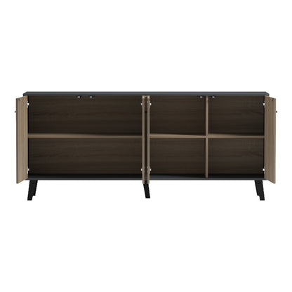 Buffet Tuscany sonoma-anthracite 180x40x78.6cm