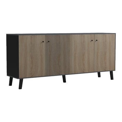Buffet Tuscany sonoma-anthracite 180x40x78.6cm