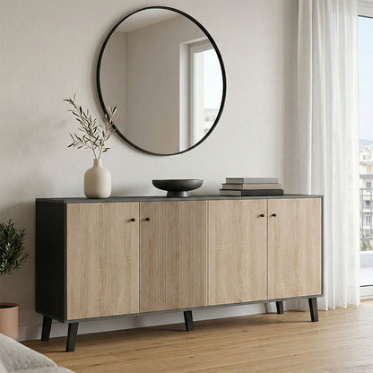 Buffet Tuscany sonoma-anthracite 180x40x78.6cm