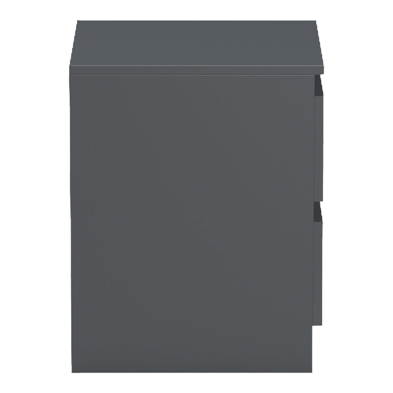 Bedside table Verena  anthracite-sonoma 40x40x50cm