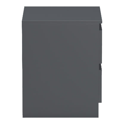 Bedside table Verena  anthracite-sonoma 40x40x50cm