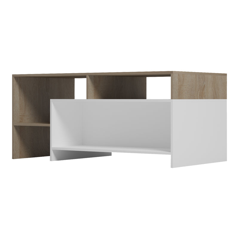 Coffee table Consa sonoma - white 120x60x53.6cm