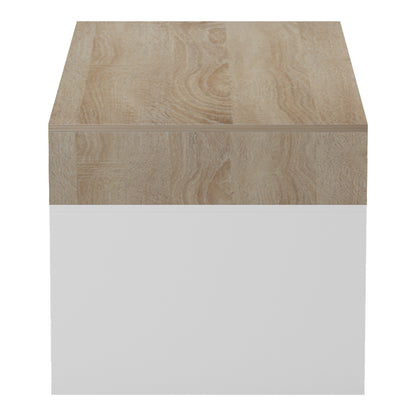 Coffee table Consa sonoma - white 120x60x53.6cm