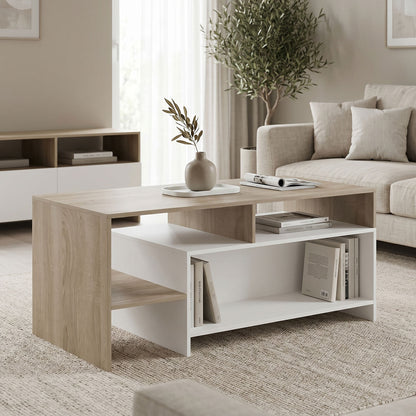 Coffee table Consa sonoma - white 120x60x53.6cm