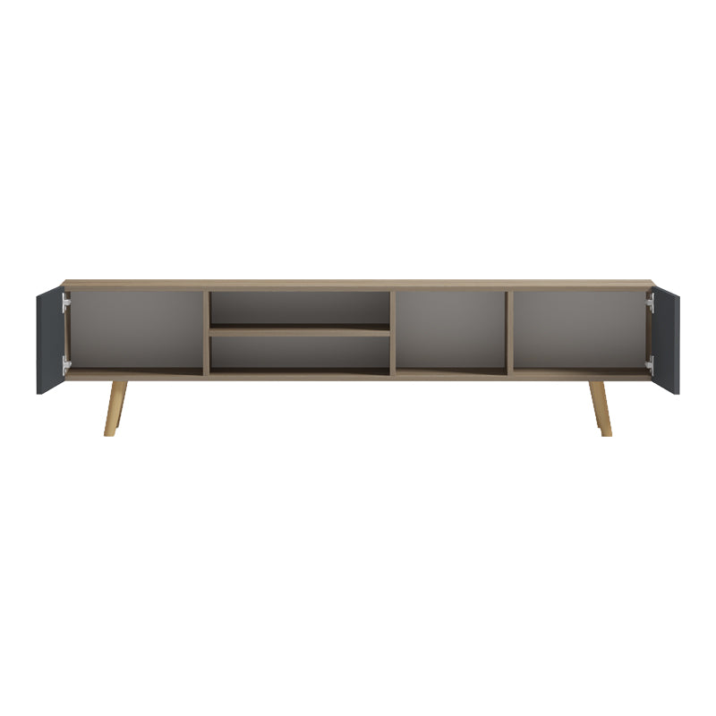 Osclo sonoma-anthracite TV cabinet 160x30x41cm
