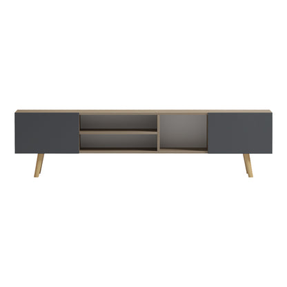 Osclo sonoma-anthracite TV cabinet 160x30x41cm