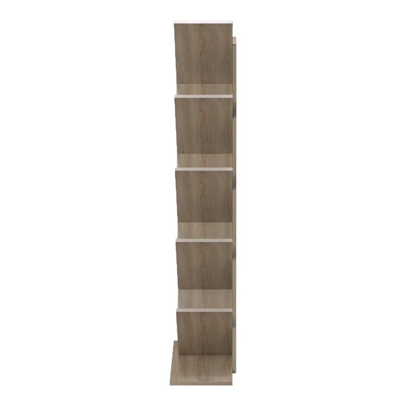 Bookcase Fyllo sonoma 50x25x141.5cm