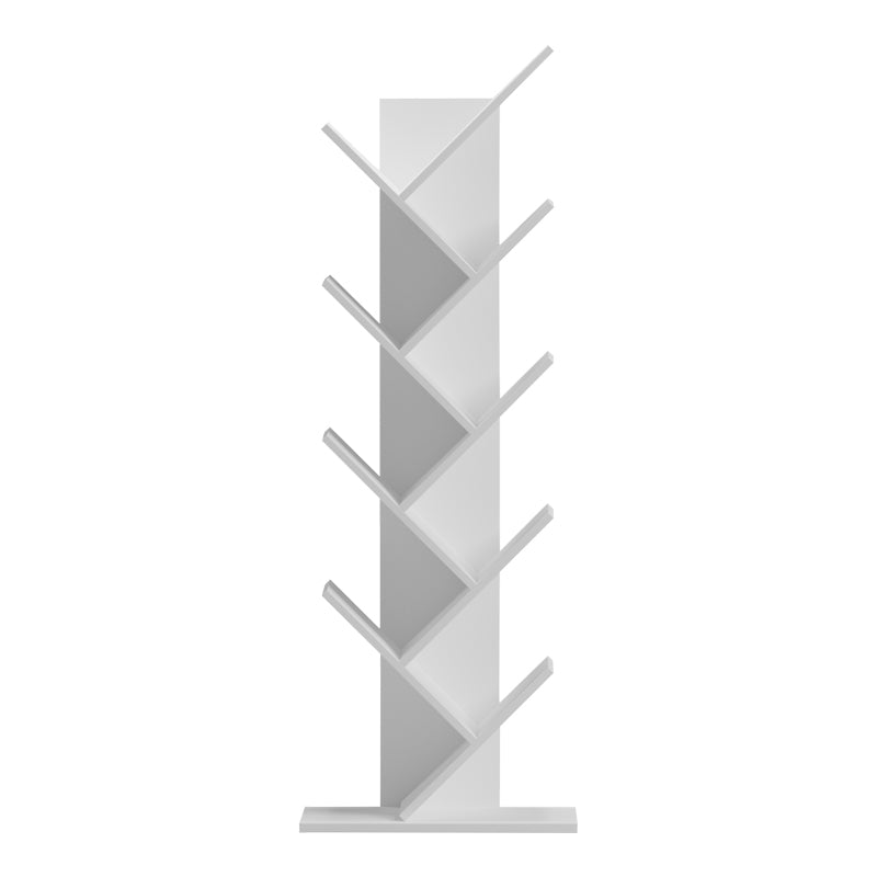 Bookcase Fyllo white 50x25x141.5cm
