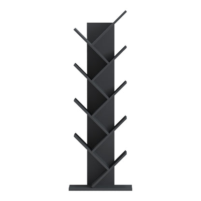Bookcase Fyllo anthracite 50x25x141.5cm