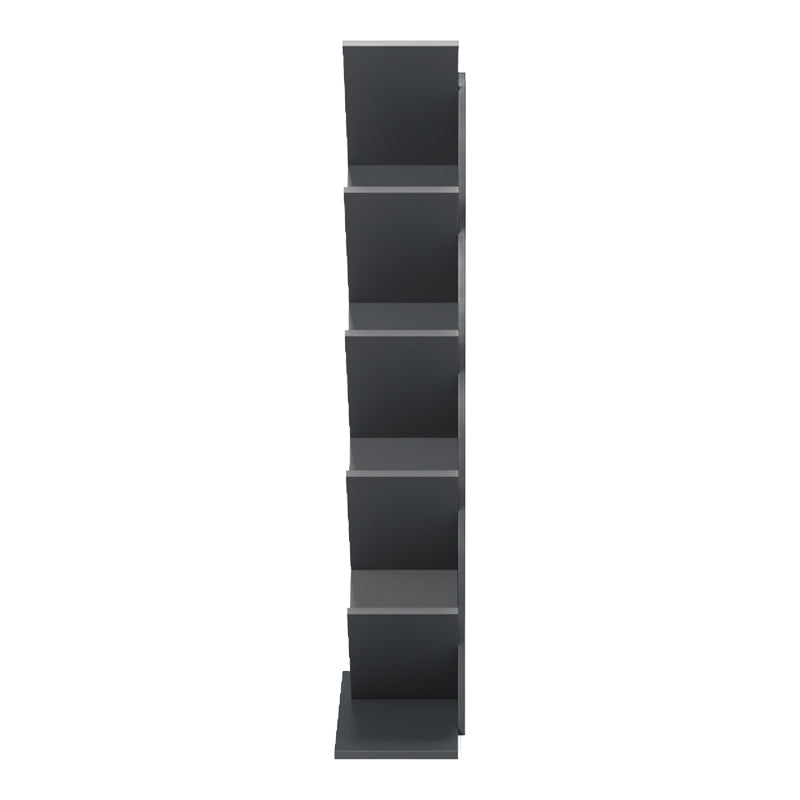 Bookcase Fyllo anthracite 50x25x141.5cm