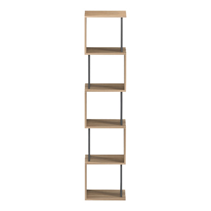 Cubik sonoma -anthracite bookcase 35x30x161cm