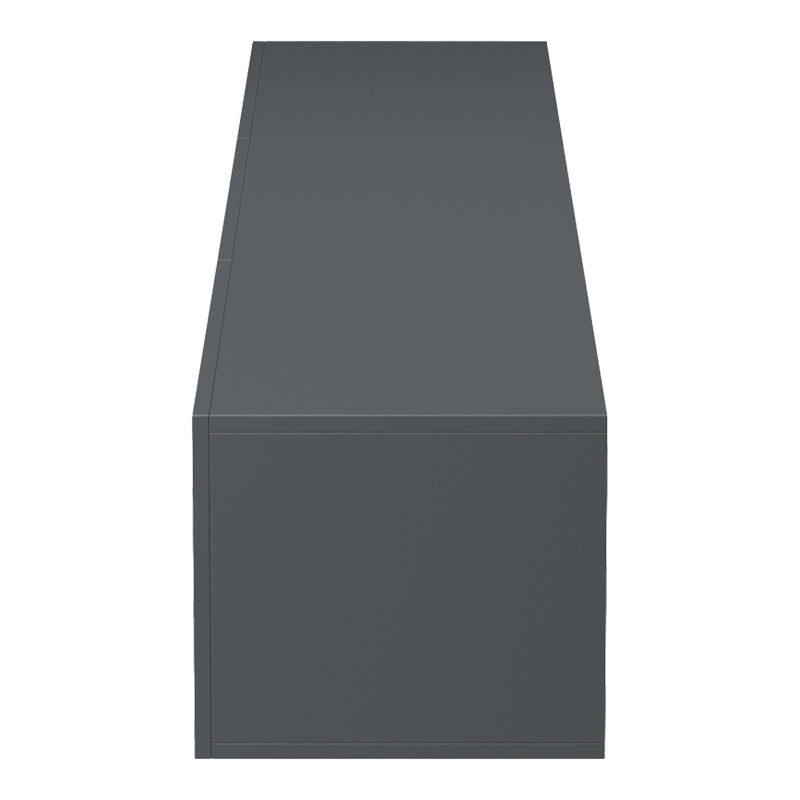 Wall-mounted TV cabinet with led Rival anthracite 210x35x30cm
