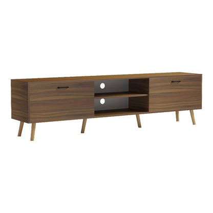 TV stand Gorna walnut 180x35x48.6cm