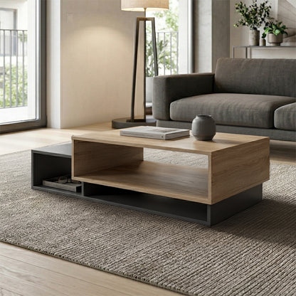 Dekost coffee table in sonoma-anthracite 105x50x35cm