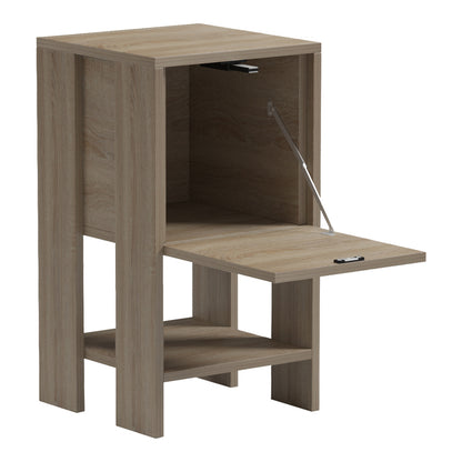 Bedside table Reppo sonoma 30x30x55cm