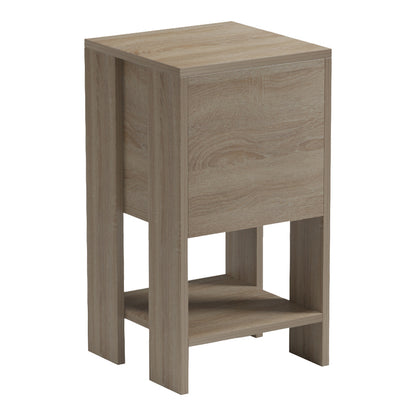Bedside table Reppo sonoma 30x30x55cm