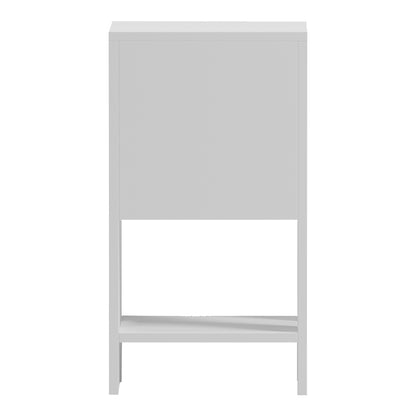 Bedside table Reppo white 30x30x55cm