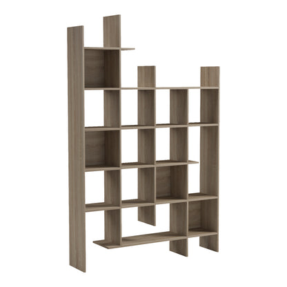 Manco bookcase sonoma 122x25.5x188cm