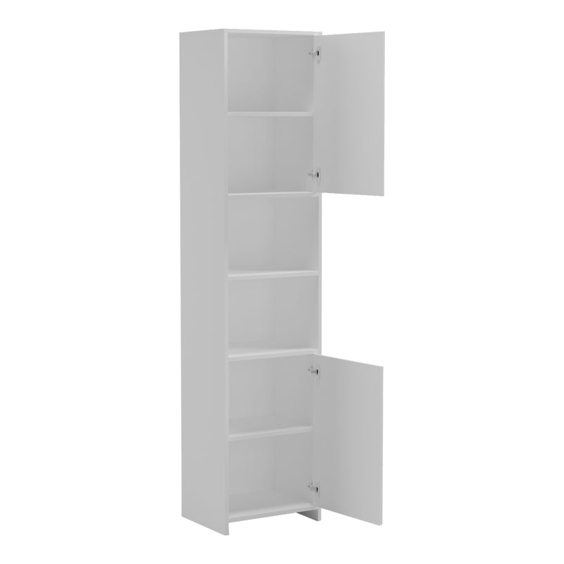 Column-cabinet Perlina white 40x32x175cm