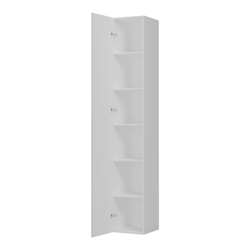 Column-cabinet Anira white 30x30x180cm