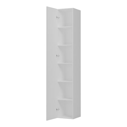 Column-cabinet Anira white 30x30x180cm