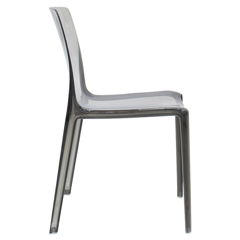 Chair Mirage pakoworld PC color grey transparent