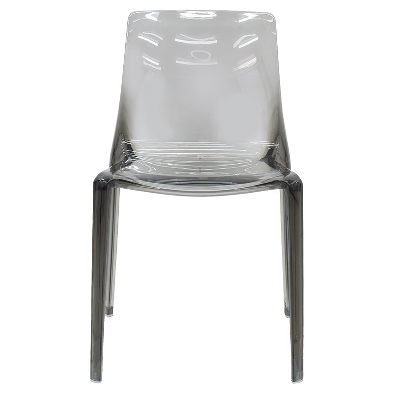 Chair Mirage pakoworld PC color grey transparent